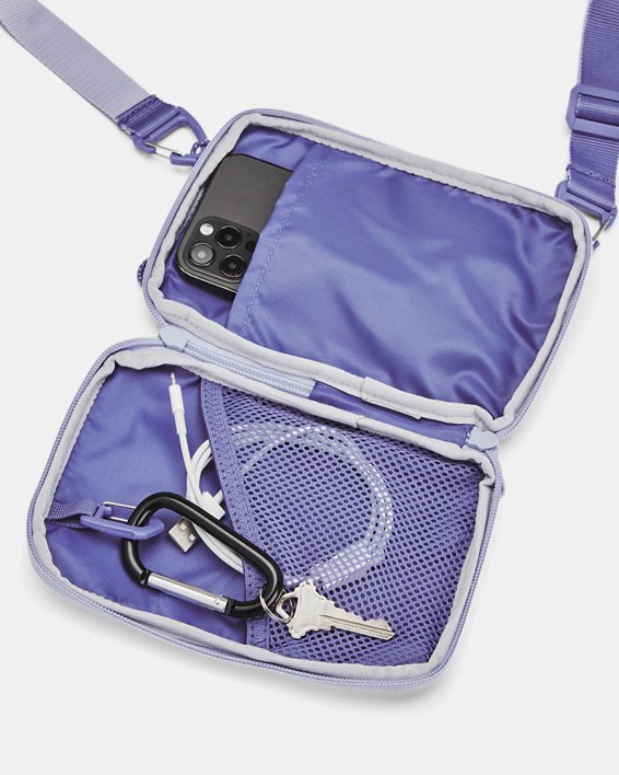 กระเป๋าพาดลำตัว UA Loudon ยูนิเซ็กส์ in Purple image number 1